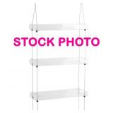 NO SHIPPING: Auyeetek acrylic hanging plant