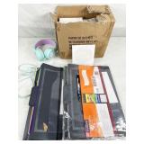 miscellaneous lot: 700+ cd sleeves, 2pc cascading