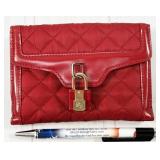 Burberry quilted and leather padlock bi-fold