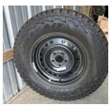 NO SHIPPING: NEW Wildpeak A/T tire on 17" rim,