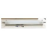NEW 1-light 30" wide vanity light fixture,