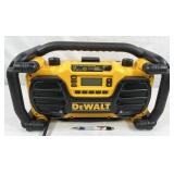 DeWalt DC012 work site charger/radio, radio