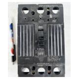 GE TQD32125 125A 3-pole circuit breaker, not