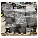 NO SHIPPING: pallet of computer components, al