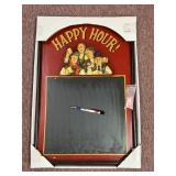 Happy Hour blackboard