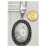 NEW costume pendant necklace with 18" chain,