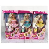 3pc 1995 Shampoo Magic Barbie, NIB: blue, pink