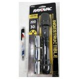 NEW Rayovac 200lumen flashlight