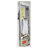 NEW Order adjustable dual bar garment rack