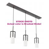 NEW Intertek 3-light 41" wide linear pendant