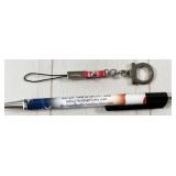 Salvatore Ferragamo key charm string and tassel