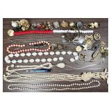 assorted costume jewelry