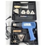 MA-Line MA02525-3 heat gun in case, works