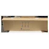 pair of light fixtures, only 2 shades unbroken: