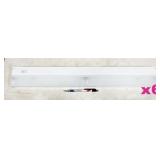 6pc NEW Rayo Ind 24" undercabinet lights,
