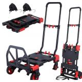 Folding Hand Truck 330LB Load Capacity