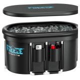 148 Gal XXL Oval Ice Bath Tub with Cover