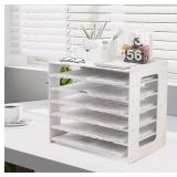Paper Organizer 11x17 Desk Storage Rack