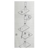 Cat tree, Light Gray