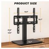 5Rcom Universal Swivel TV Stand for 27"-60" TV