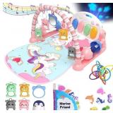 Baby Play Mat, Tummy Time Activity Mat Toys