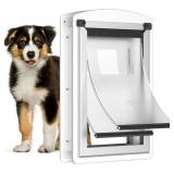 Doggie Door - Steel Frame, Magnetic Flaps, 40LBS
