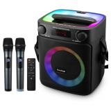 Karaoke Machine with 2 wireless mics