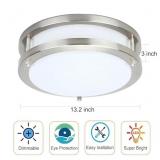 Drosbey 50W LED Ceiling Light, 13.2 inch