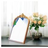 18"x12" Mirror, Antique Gold