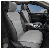 2 Pack Leather Seat Covers, Universal Sideless