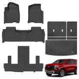 Floor Mats Set for 2021-25 Chevy Tahoe/GMC Yukon