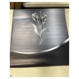 Rose Magnetic Dishwasher Cover, 23"Wx26"H