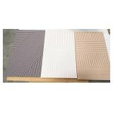 3pc abstract, art canvas 15.5" x23.5" ea