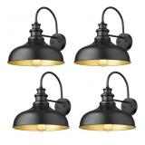 Bestshared Gooseneck Barn Light (13", 4 Pack)