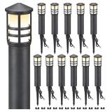 SUNVIE Low Voltage Pathway Lights, 12-Pack