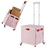 Folding Cart Handcart, Pink