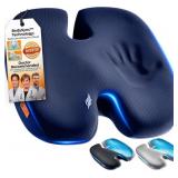 Seat Cushion with Non-Slip Gel & Memory Foam