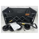 Uyittaur UTS2M folding wagon cart, black