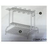 Kingarage garden tool storage rack