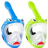 Full Face Snorkel Mask for Kids, 180 View, 2 Pack
