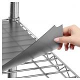 Shelf Liners - Set of 5 in Graphite - 14 x 30 inch