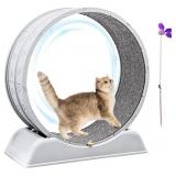 Cat Wheel Exerciser Indoor Running Wheel - Grey