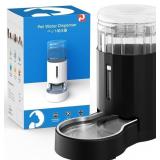 CZPET Dog Water Bowl Dispenser, 4L Stainless Steel