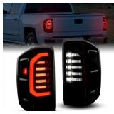 KEWISAUTO Tail Lights for Silverado 1500 2014-2019
