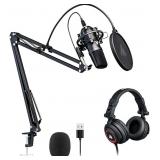 MAONO Mic & Headphone Set 192kHz/24bit (AU-A04H)