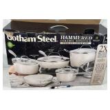Gotham Steel 15pc hammered ceramic nonstick