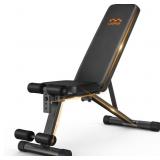 Lusper Adjustable 600 Lb Foldable Weight Bench