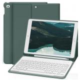 Aoub Keyboard Case for iPad 9.7", Dark Green