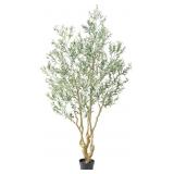 Majestic Artificial Olive Tree 10ft with Leaves