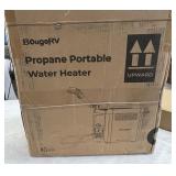 BougeRV portable water heater, propane